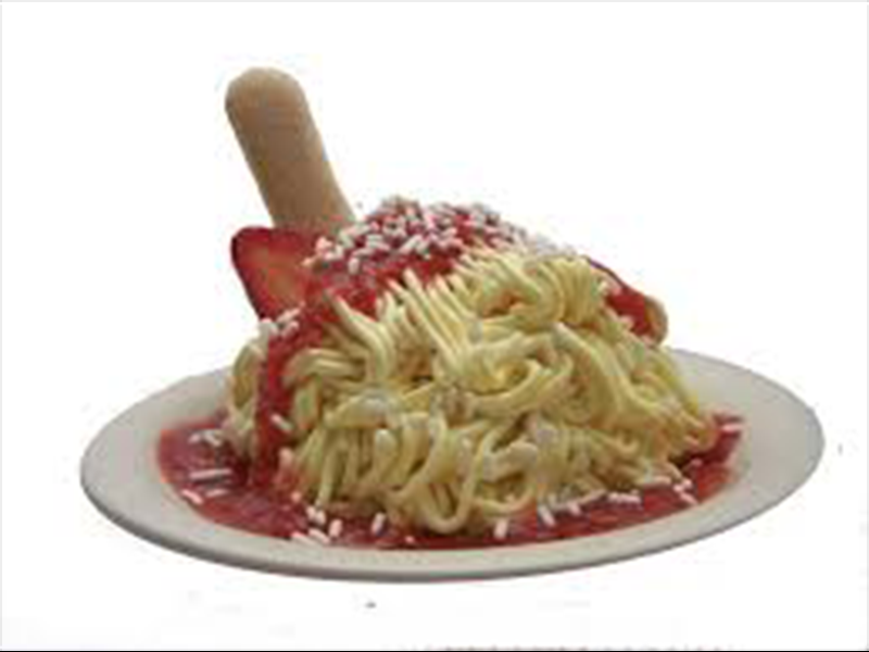 SPAGETTI ICE CREAM